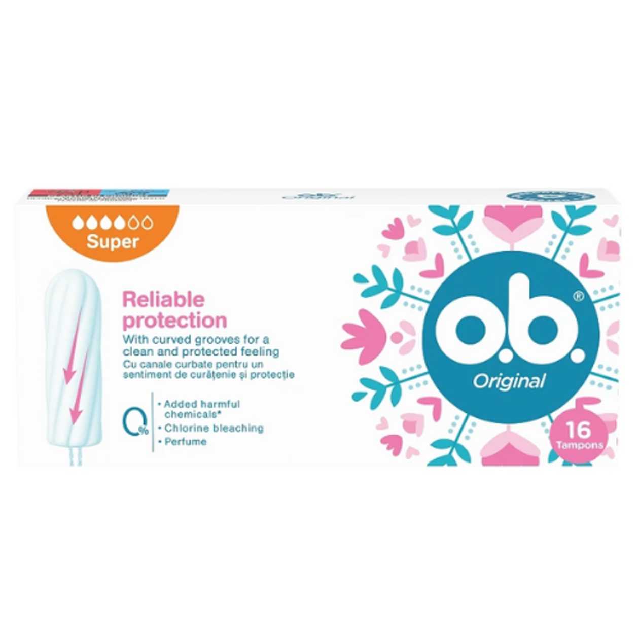 Obi - Super Original Tampons /4 pcs/ 9332/8357 #16