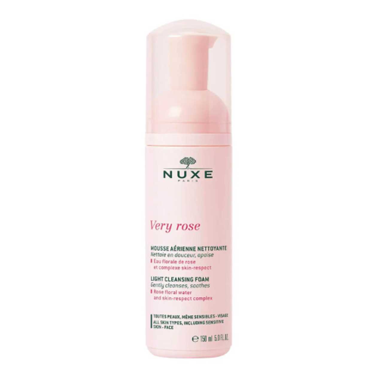 Nux - VROSE Facial Foam Cleanser/Makeup Remover for All Skin Types 150ml 2111/3383