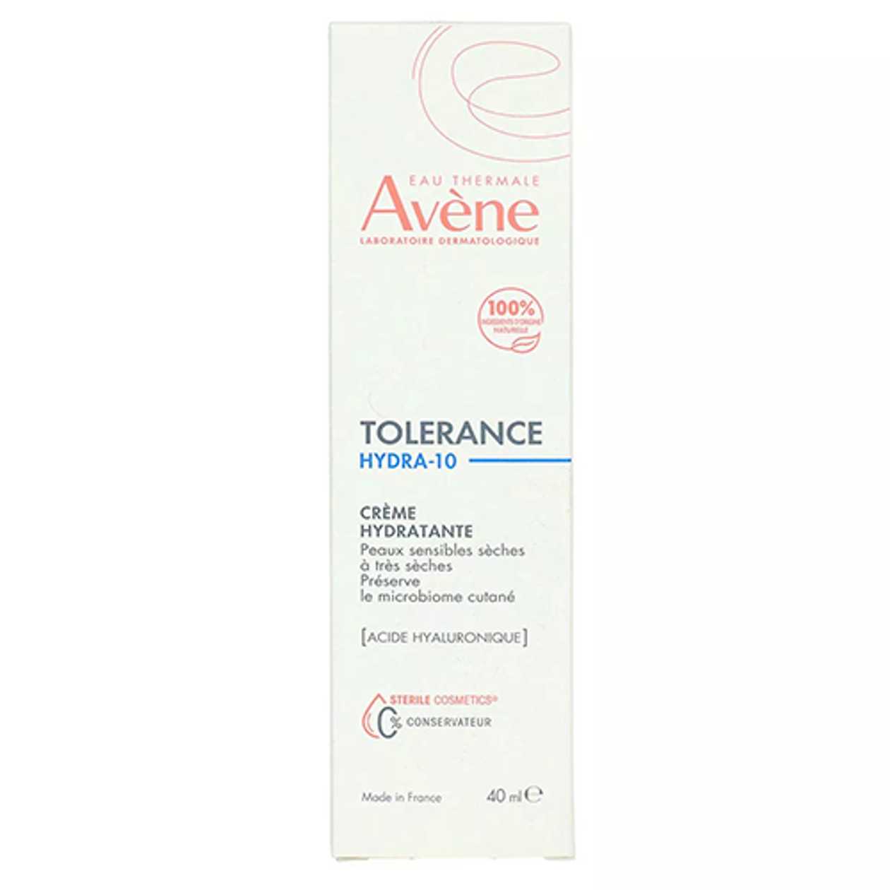 Avene - Tolerance Hydra 10 Moisturizing Cream for Dry Skin Sterile 40ml 8336