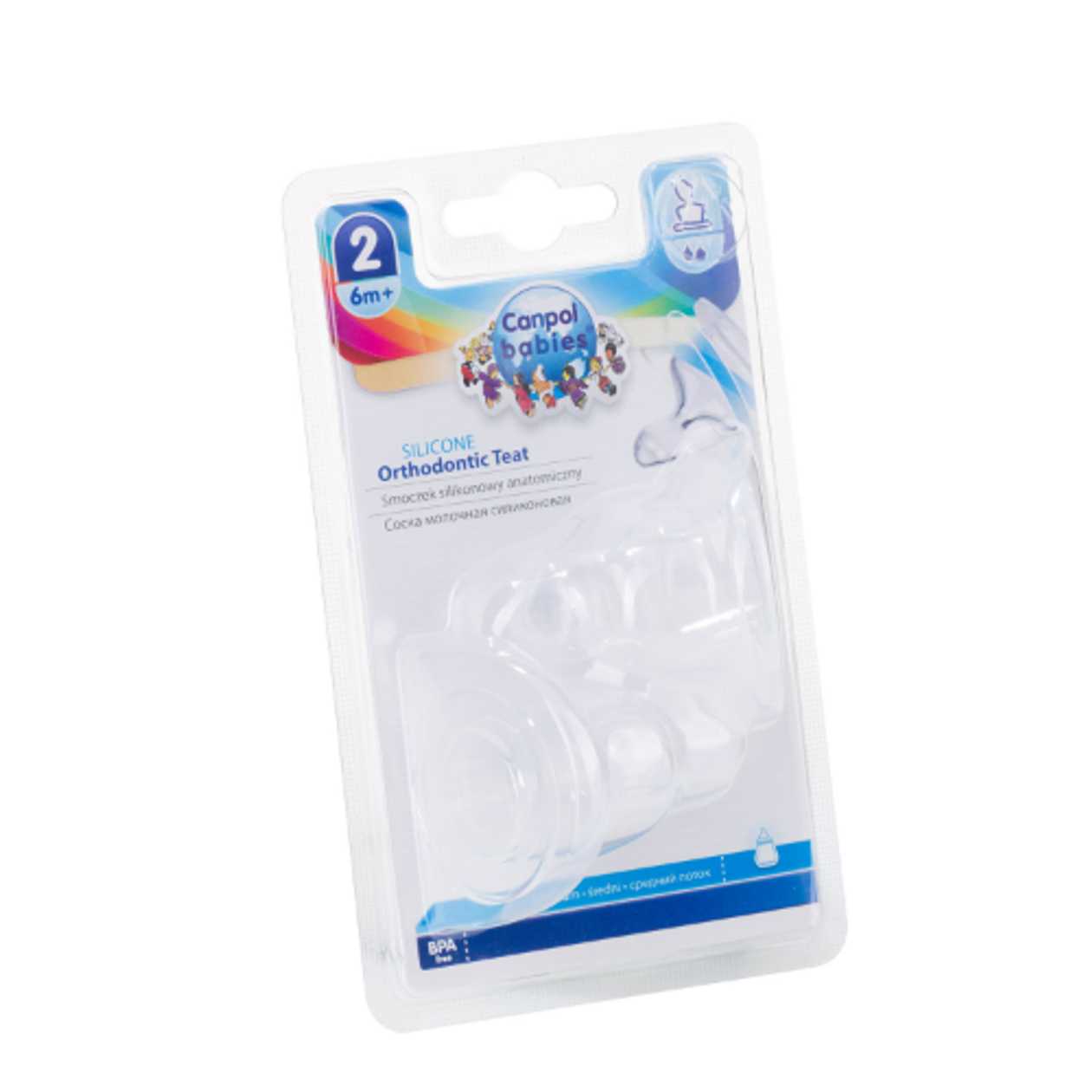 Canpol - Silicone Orthodontic Pacifier Medium 18/126 1264 #2