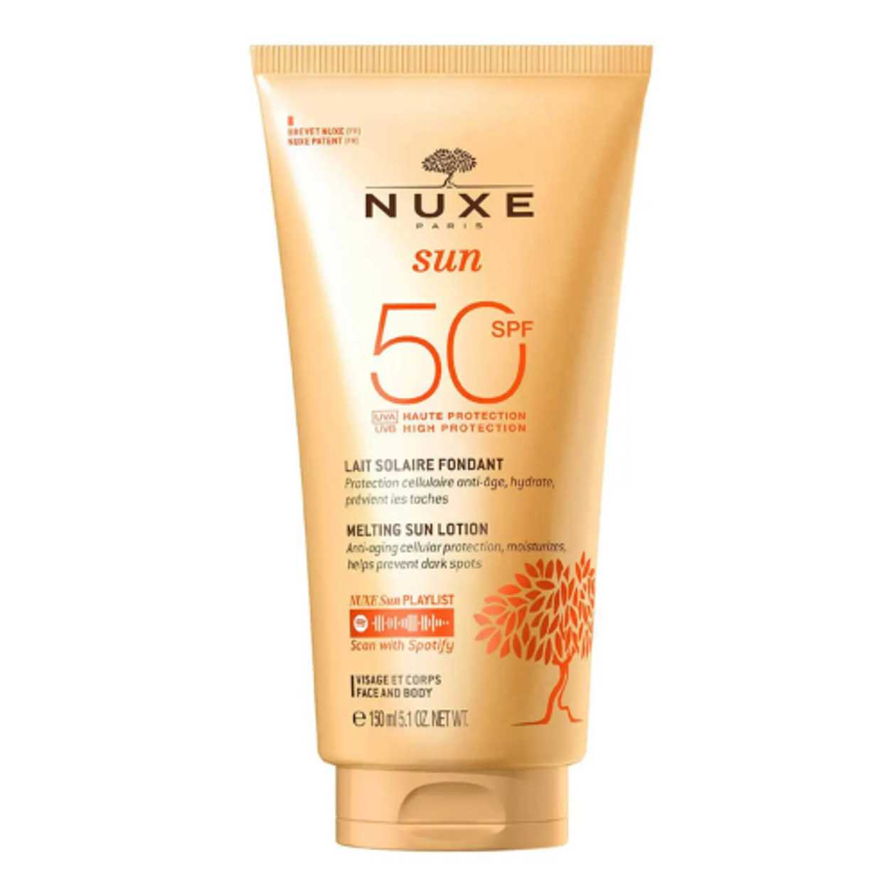 Nuxe - SUN SPF50 Sun Protection Face/Body Lotion 150ml 8878