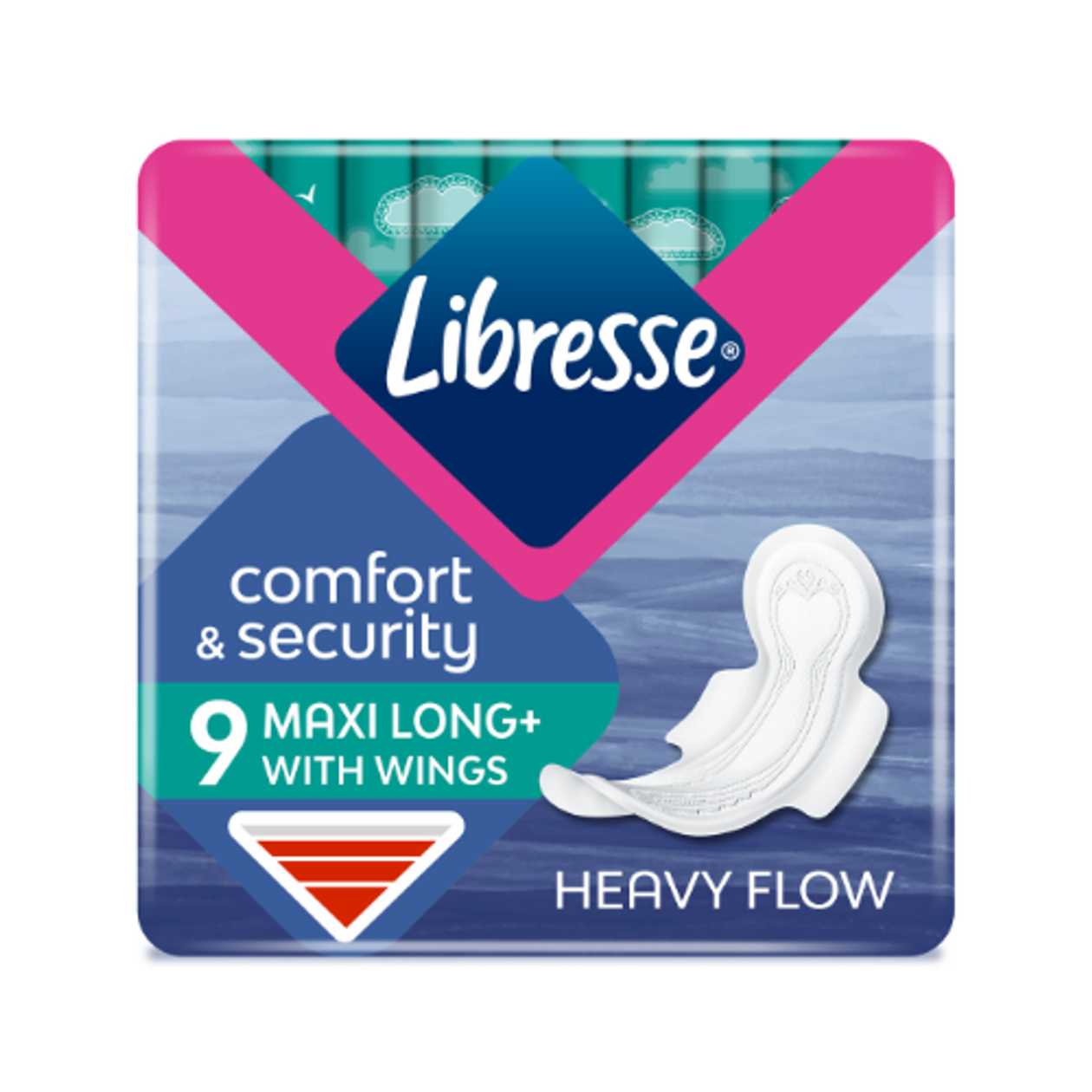 Libresse - Inv Comfort Security Maxi Long+ Hygiene Pads /5 pcs/ 1927 #9