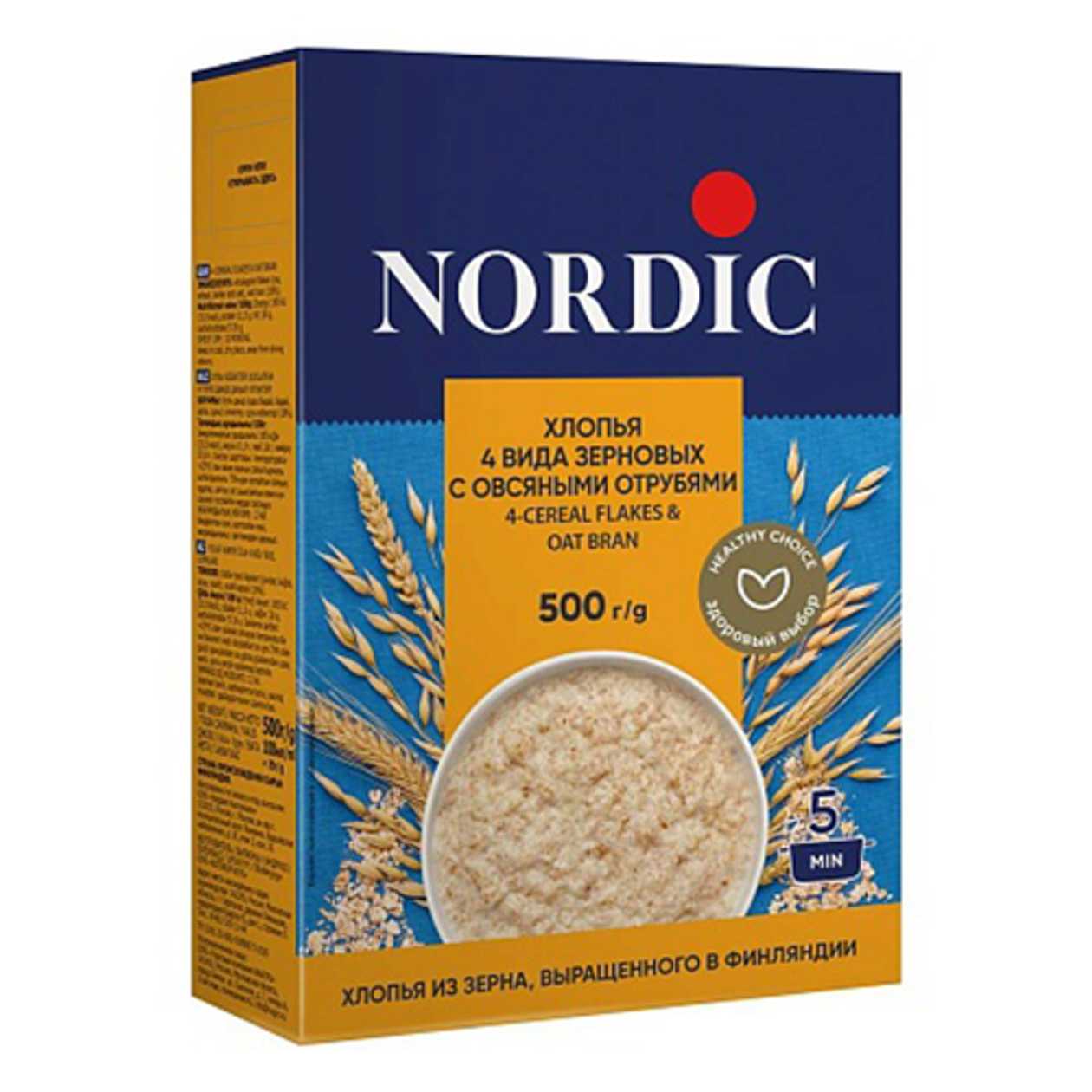 Nordic - Porridge with 4 Types of Grain and Oat Flour /1 Year+/ 500g 0060