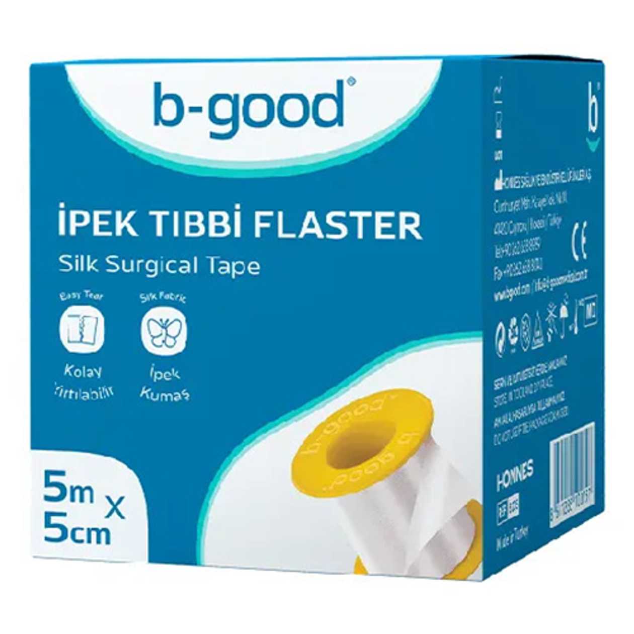 B-good Leukoplast 5cm x 500cm Silk B205 #1
