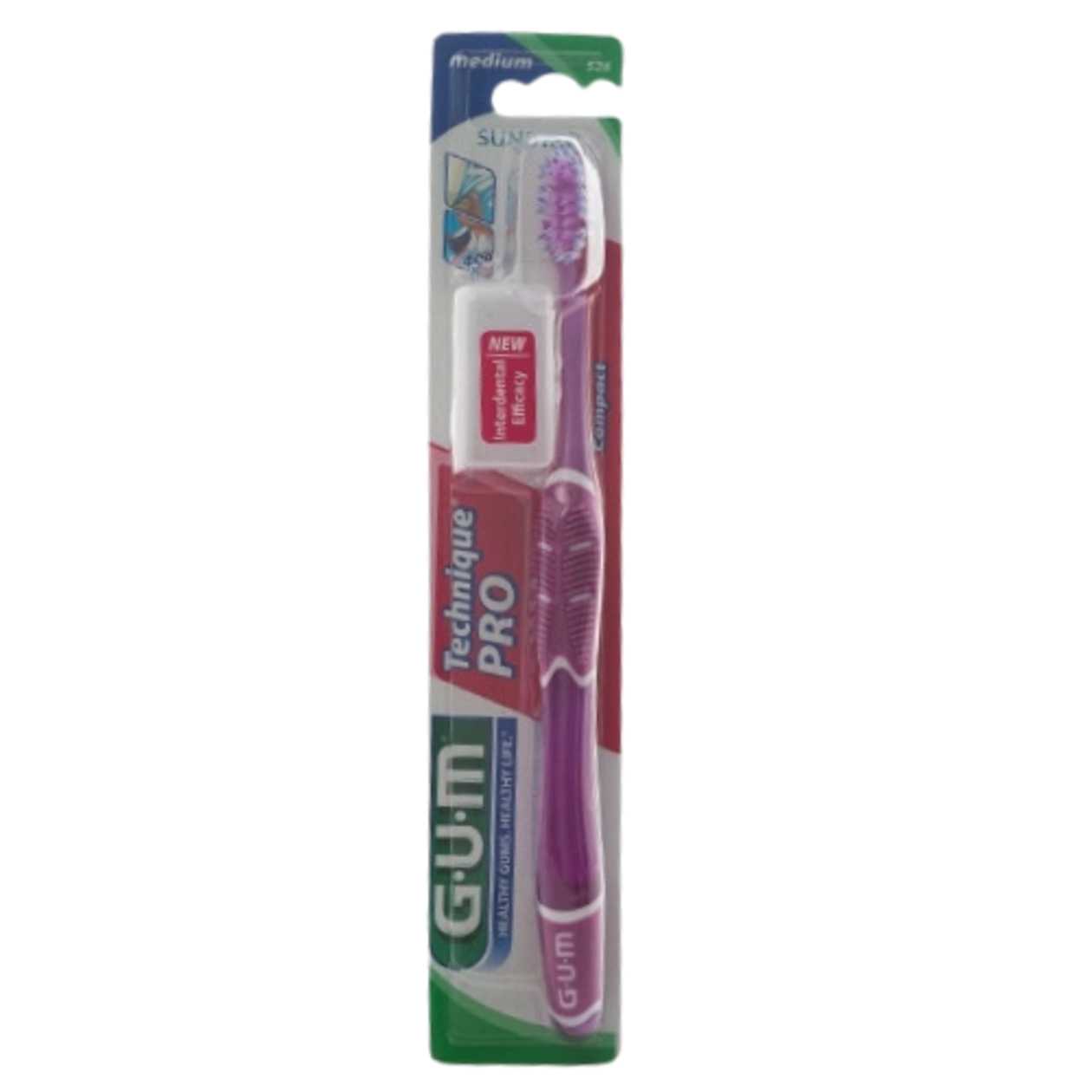 GUM - Toothbrush Technique Pro Compact Medium 1468