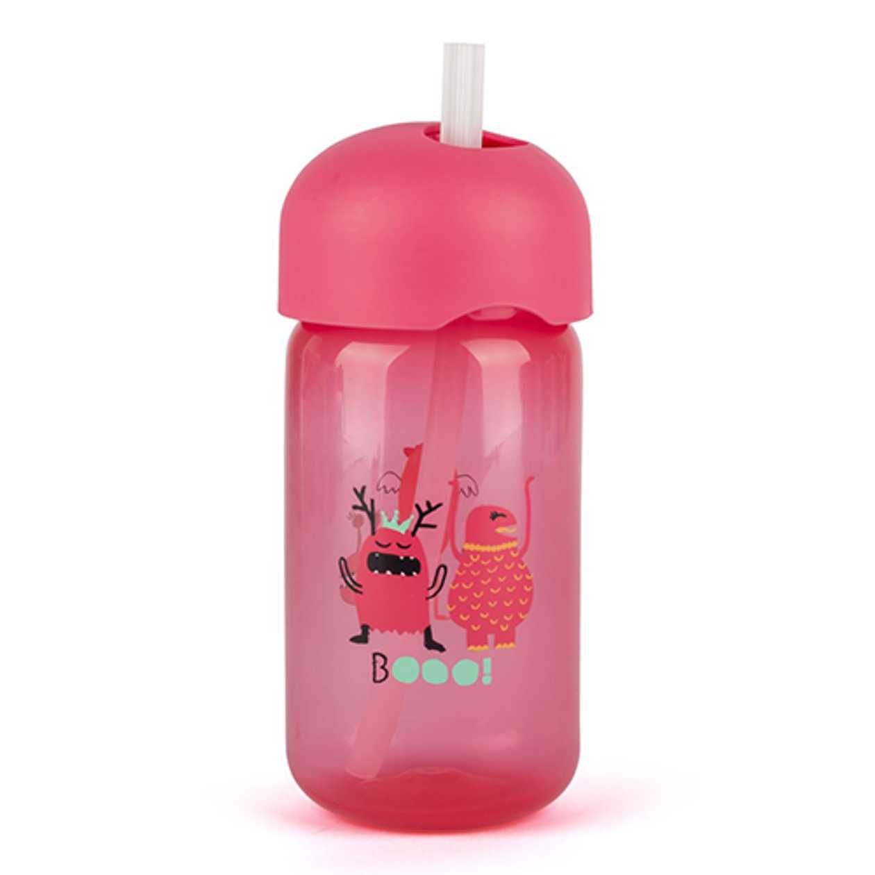 Suavinex - Pink Learning Cup with Protective Lid for Girls 340ml 0766