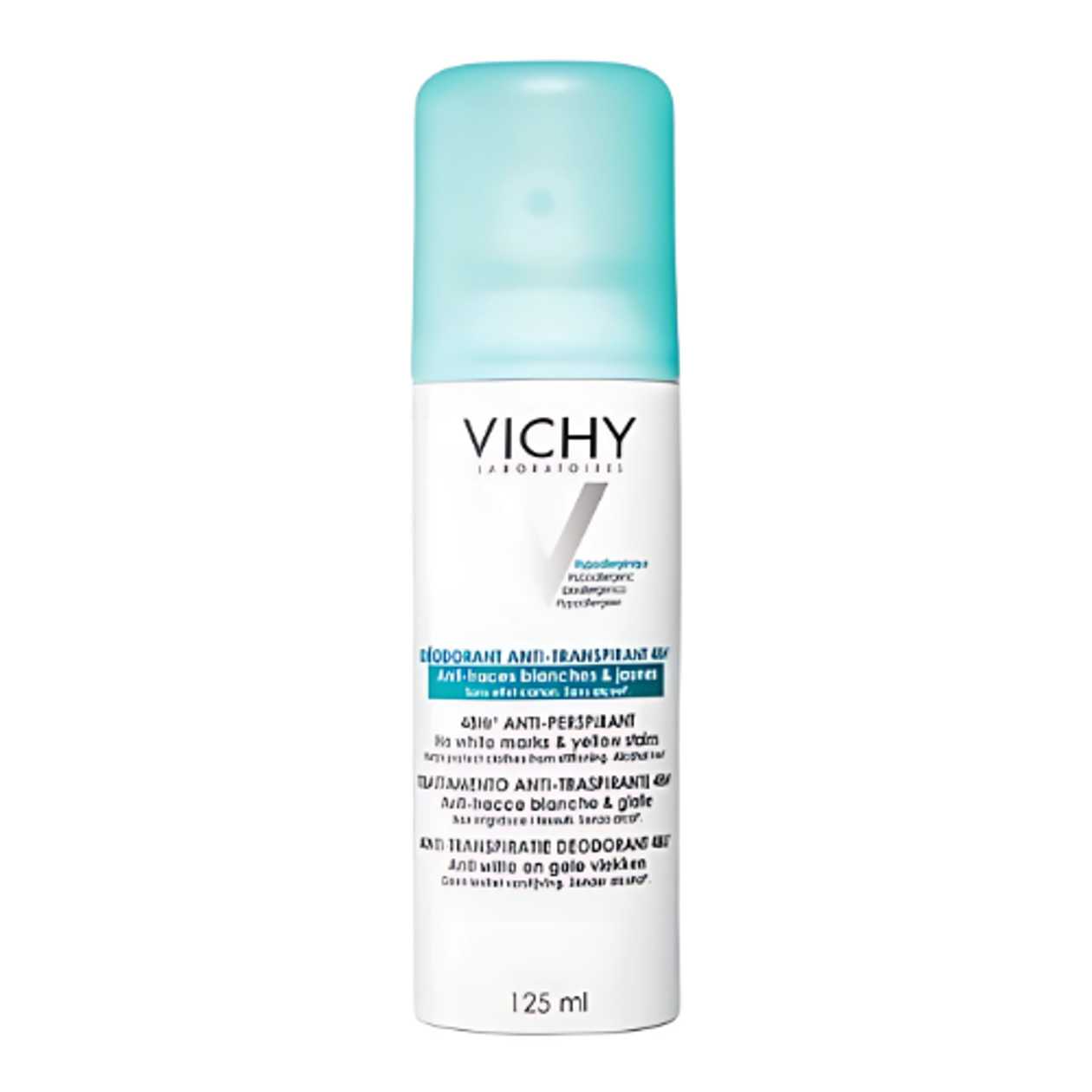 Vichy - Antiperspirant Deodorant Spray 48h No White/Yellow Marks 125ml 4582