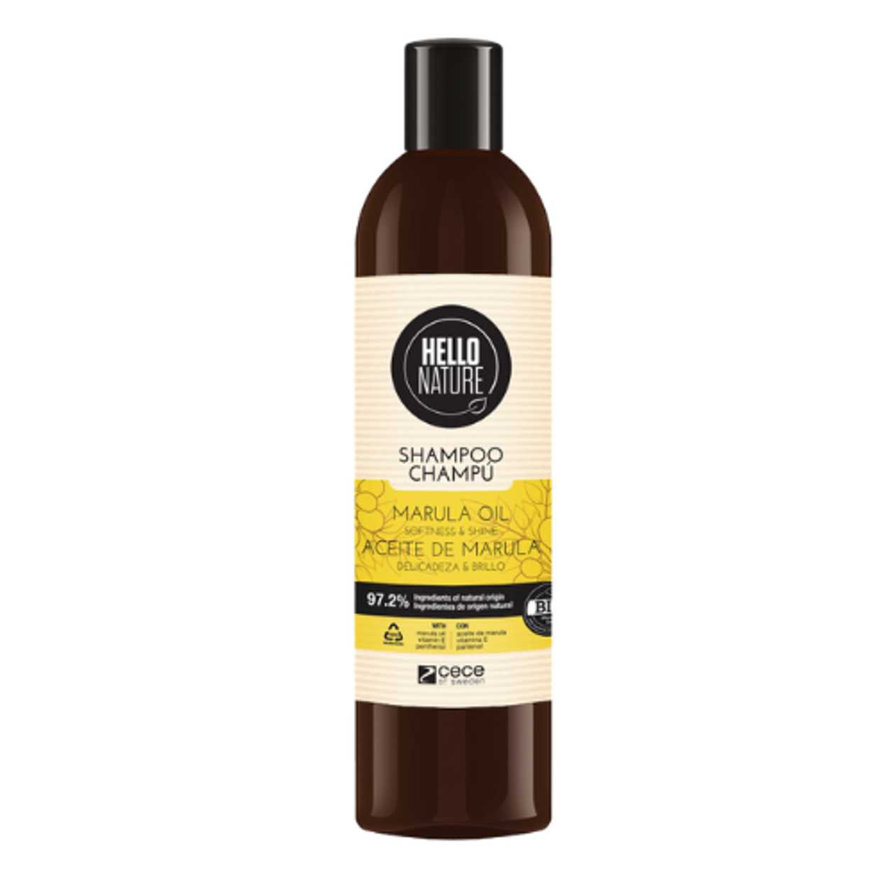 Hello Nature - Marula Softening and Shining Shampoo 300ml 5746