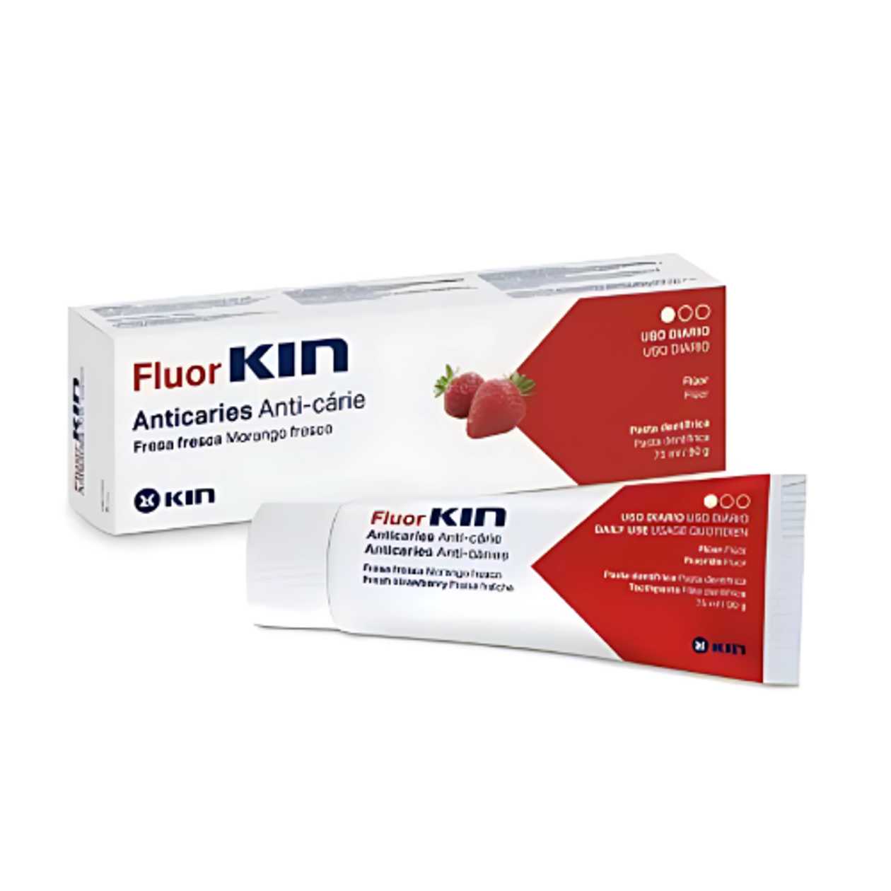 Kini - Toothpaste for Children with Fluoride Strawberry 75ml 0023/4804/5951