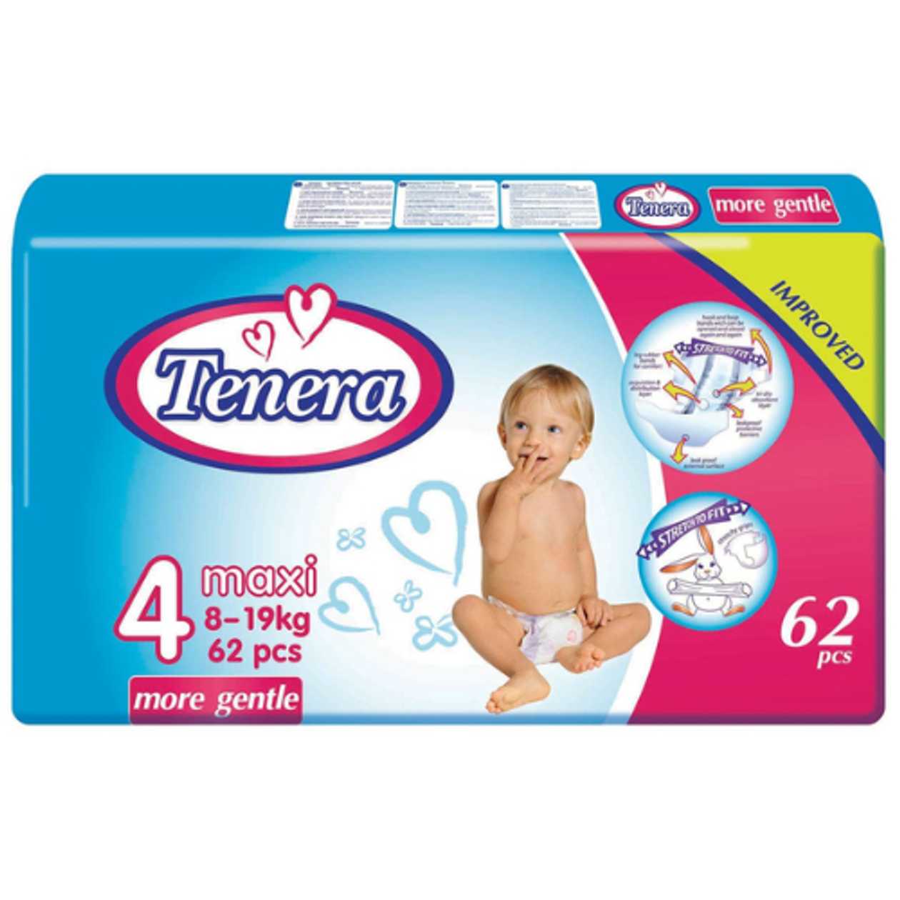 Tenara - Baby Diaper Z-4 /8-19kg/ Maxi 2994 #62