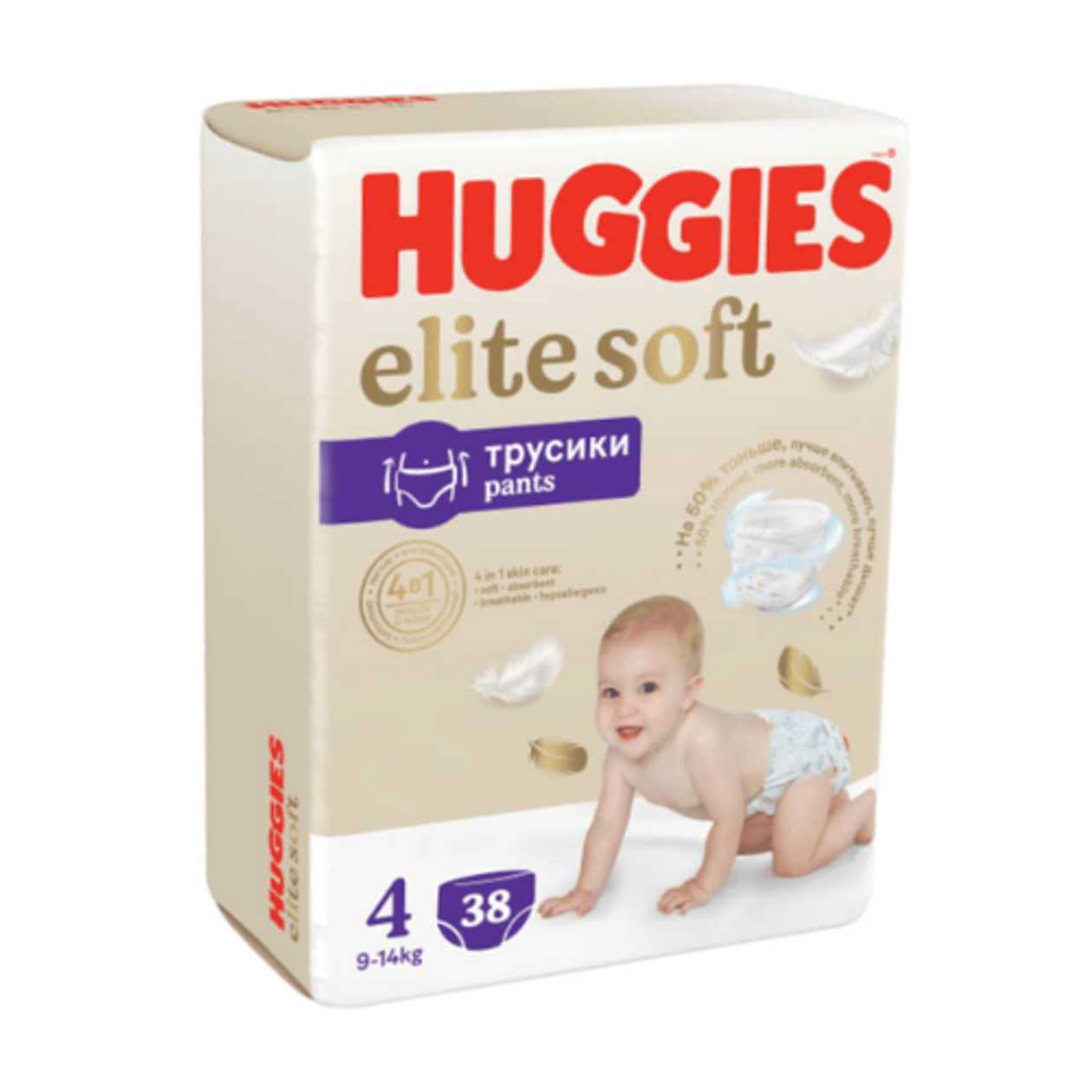Huggies Elite Soft - Baby Pants Mega L Z-4 /9-14kg/ 9323 #38