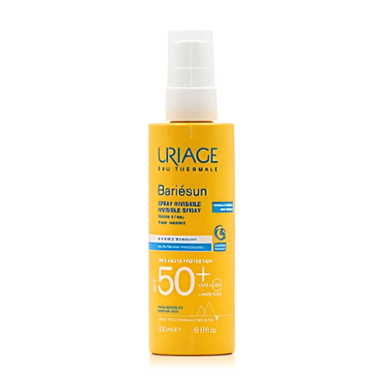 Uriage - Bariรฉsun Sunscreen Spray SPF50 for Face/Body 200ml 1406/8382/9815/8038