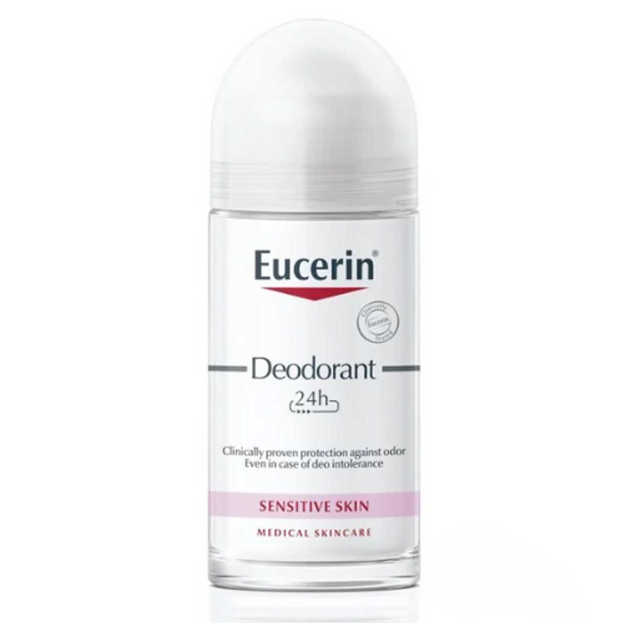 Eucerin - Roll-On Deodorant 24h for Sensitive Skin, Unscented, 50ml 63164/7598