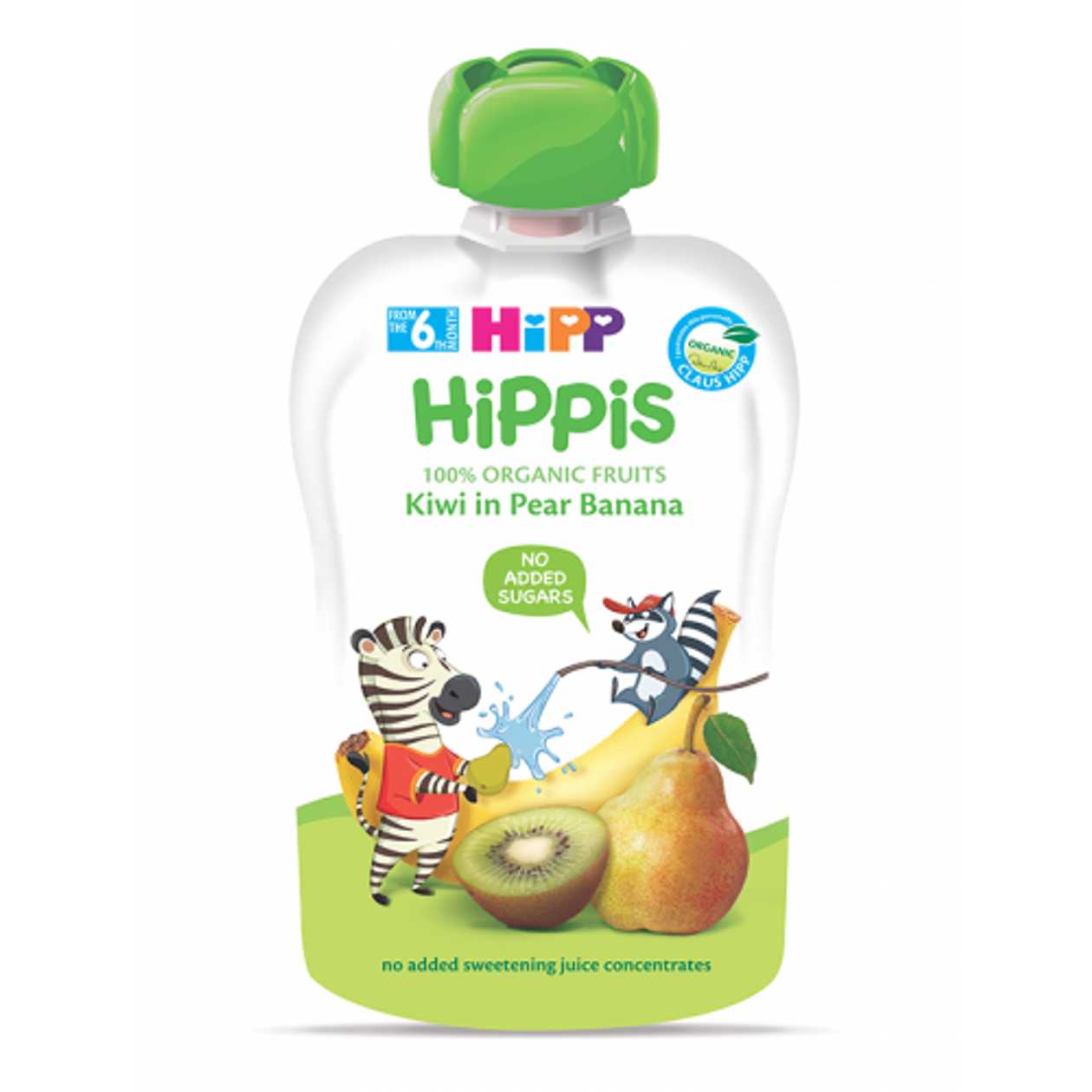 Hipp - Pouch Kiwi, Pear, Banana /6m+/ 100g 8527