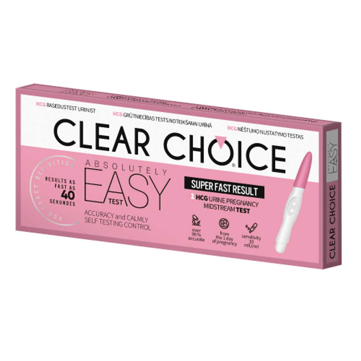 Clear Choice Easy Pregnancy Test Spray 0179/1879 #1
