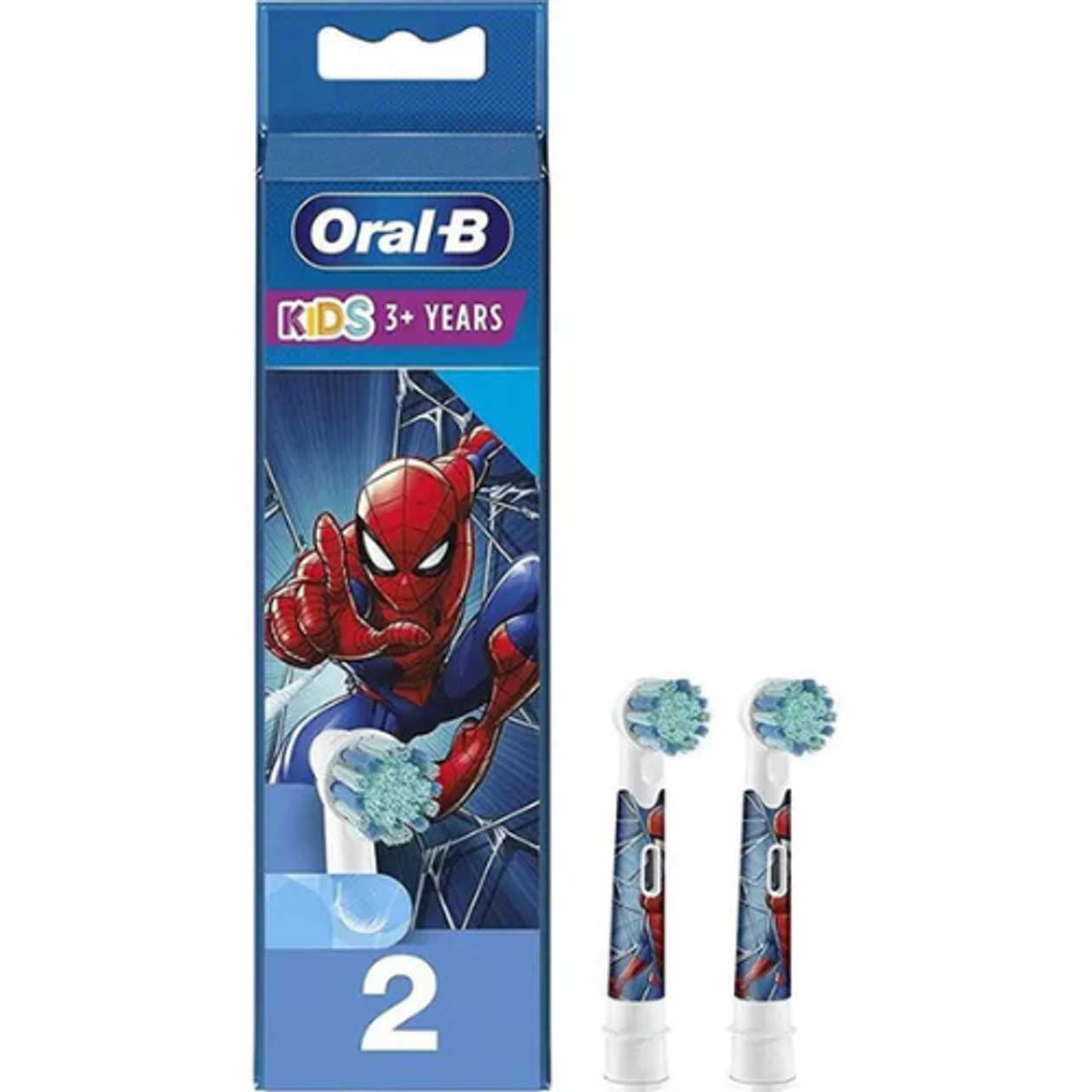Oral-B - Replacement Head for Kids' Spiderman Electric Toothbrush 8531/5251 #2