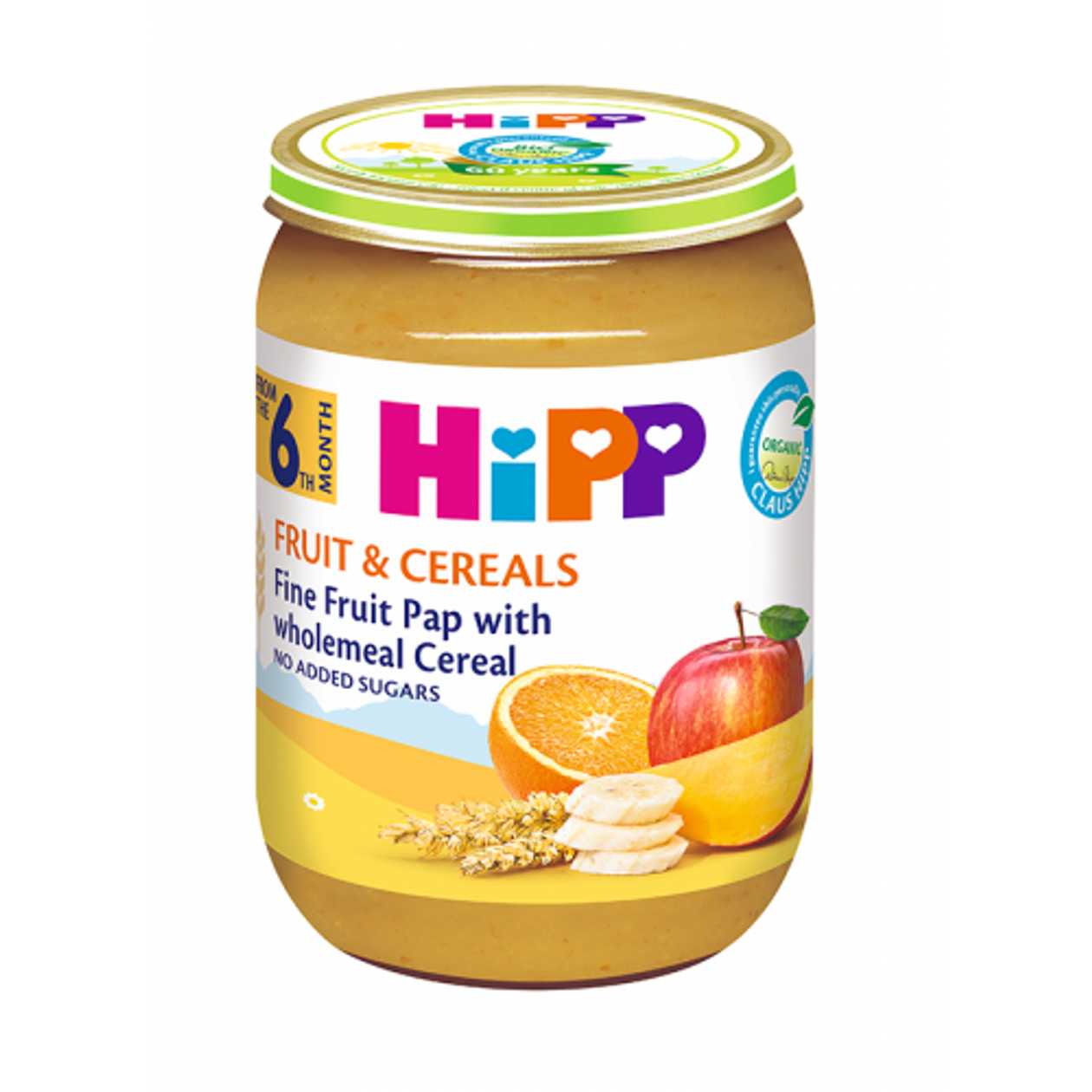 Hipp - Fruit Puree with Grain /6 months+/ 190g 4800/4800-01