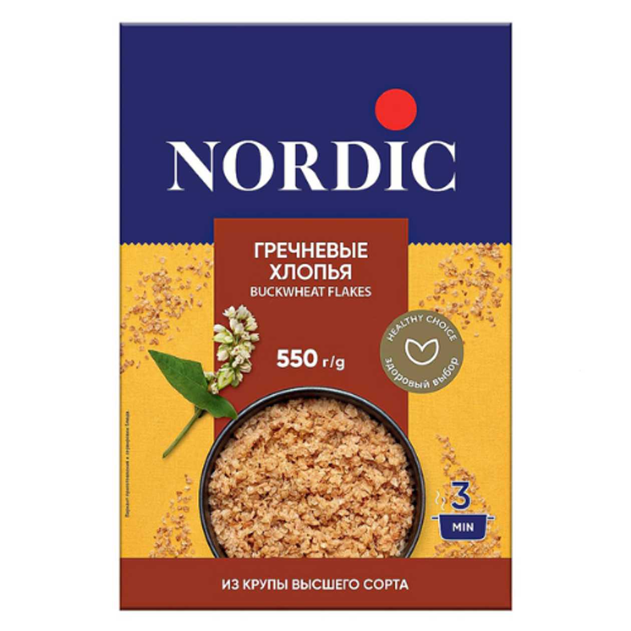 Nordic - Porridge with Whole Grain Corn /1 year+/ 550g 80029/0291