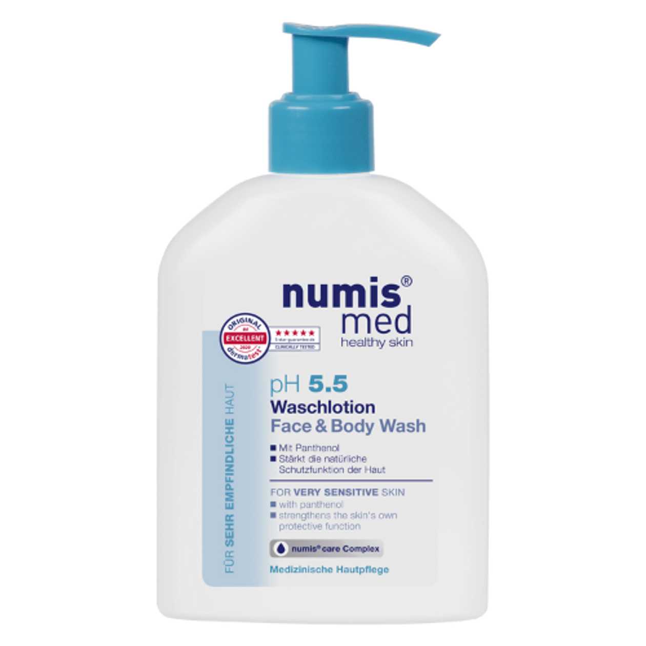 Numis Med - pH 5.5 Sensitive Cleansing Lotion for Face and Body 200ml 9545