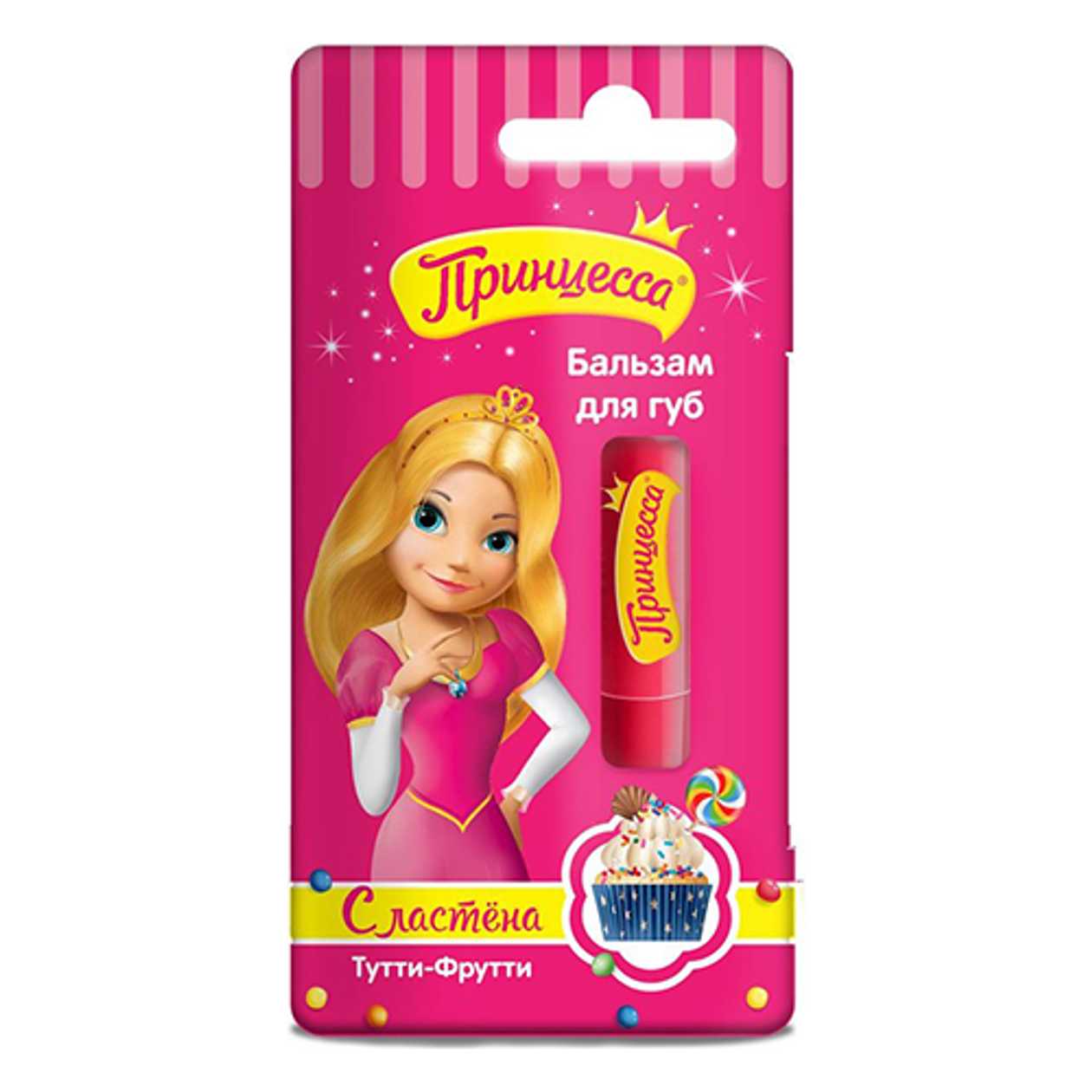 Princess - Kids Lip Balm Tutti Frutti 3.5g 9332