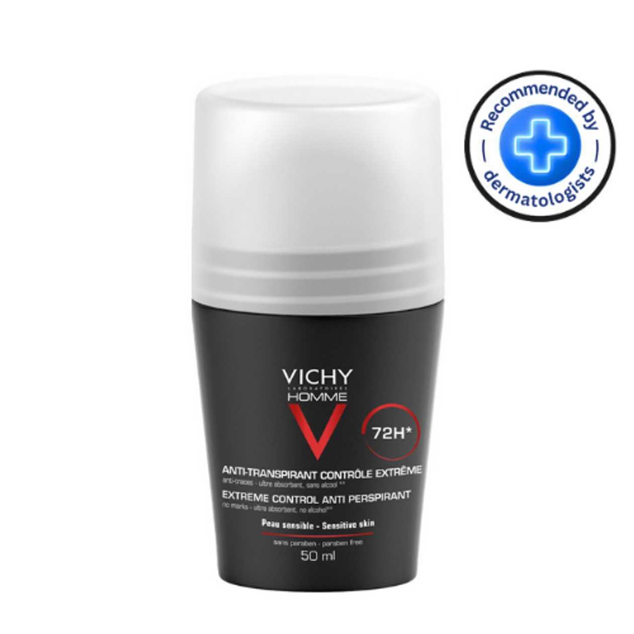 Vishi - Men's Deodorant Antiperspirant Roll-On 72h Extra Strong Action 50ml 0362/3201