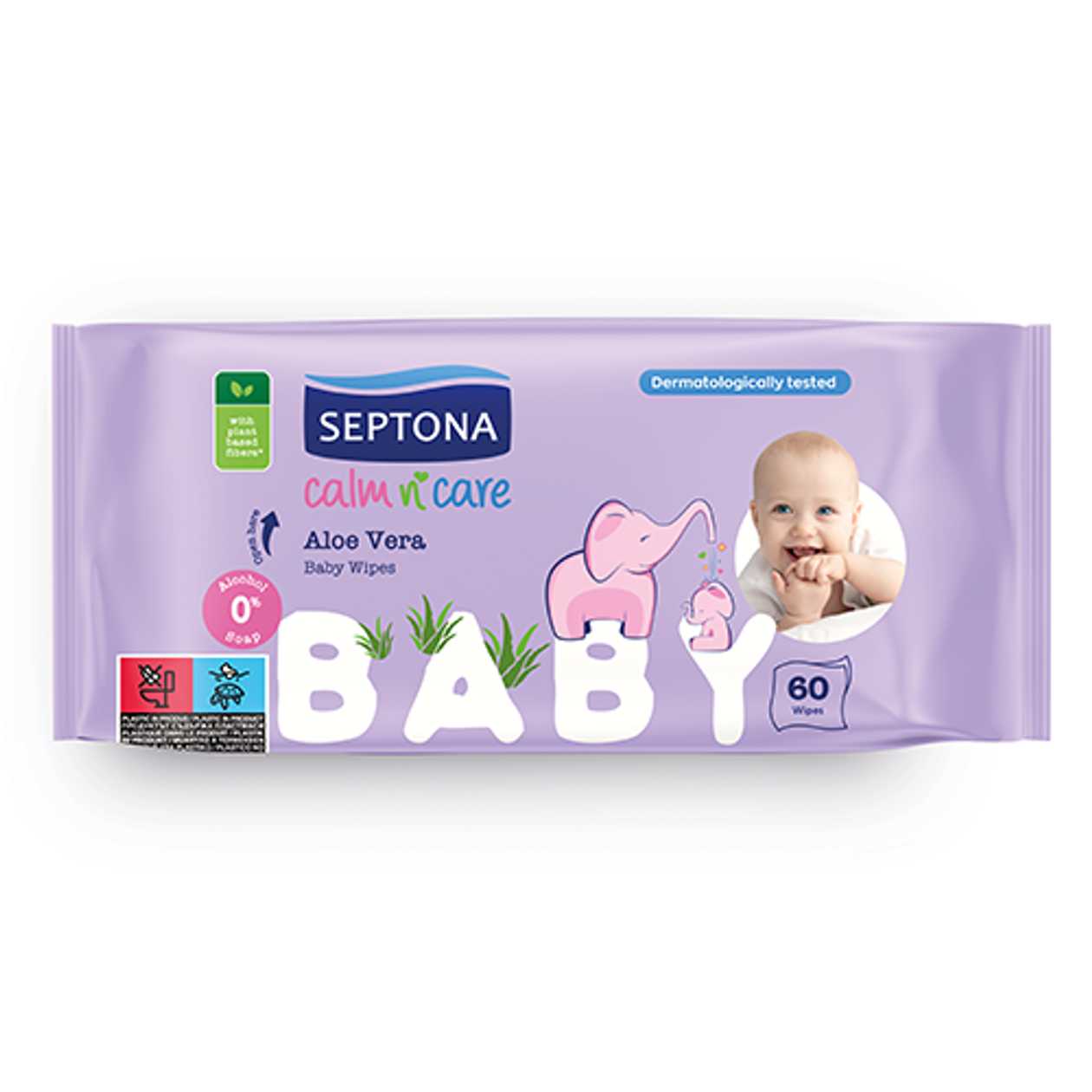 Septona - Aloe Baby Wet Wipes 4288/1506 #60