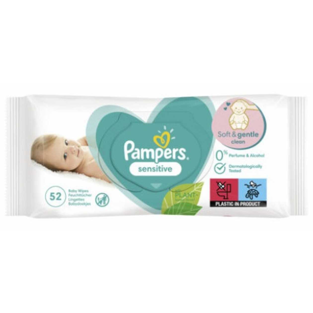 Pampers - Sensitive Baby Wipes 1391 #52