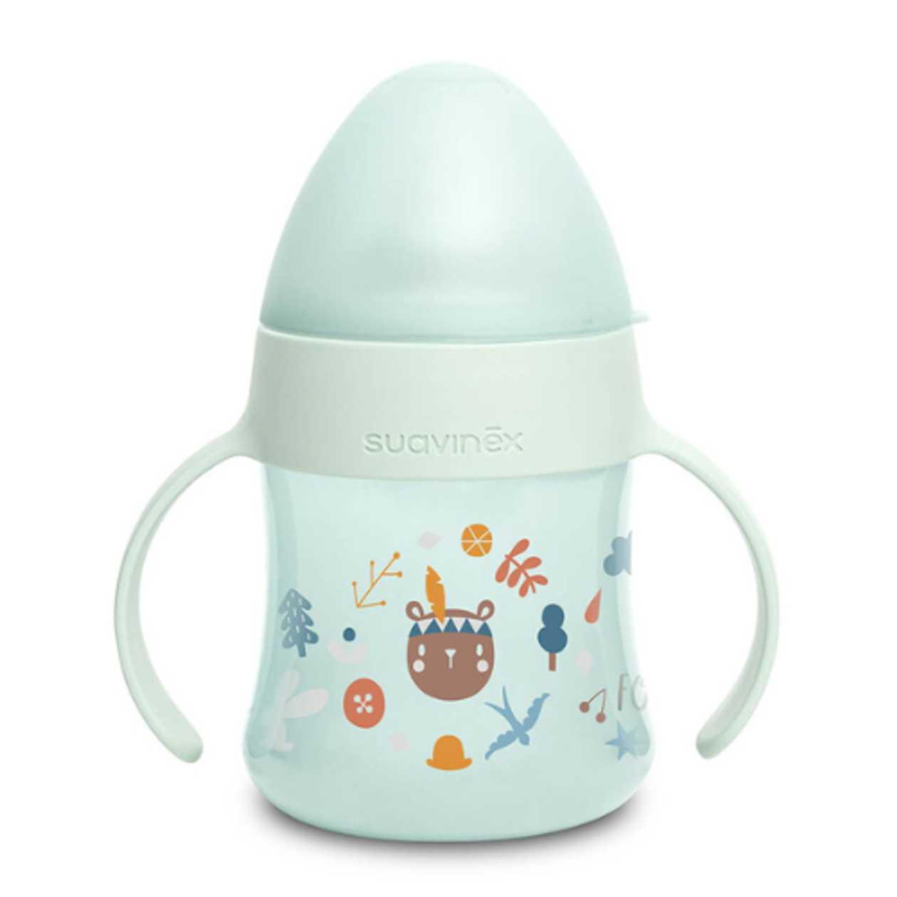 Suavinex - Bottle with Plastic Handle /6m+/ 150ml 05548/7989/0259