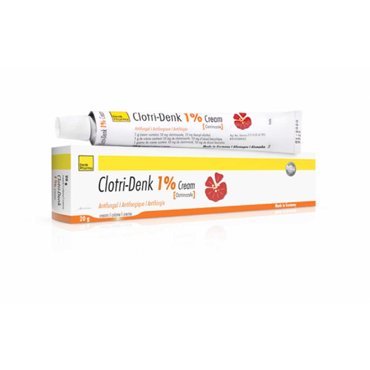 Clotrimazole Denki Cream 1% 20g Tube #1