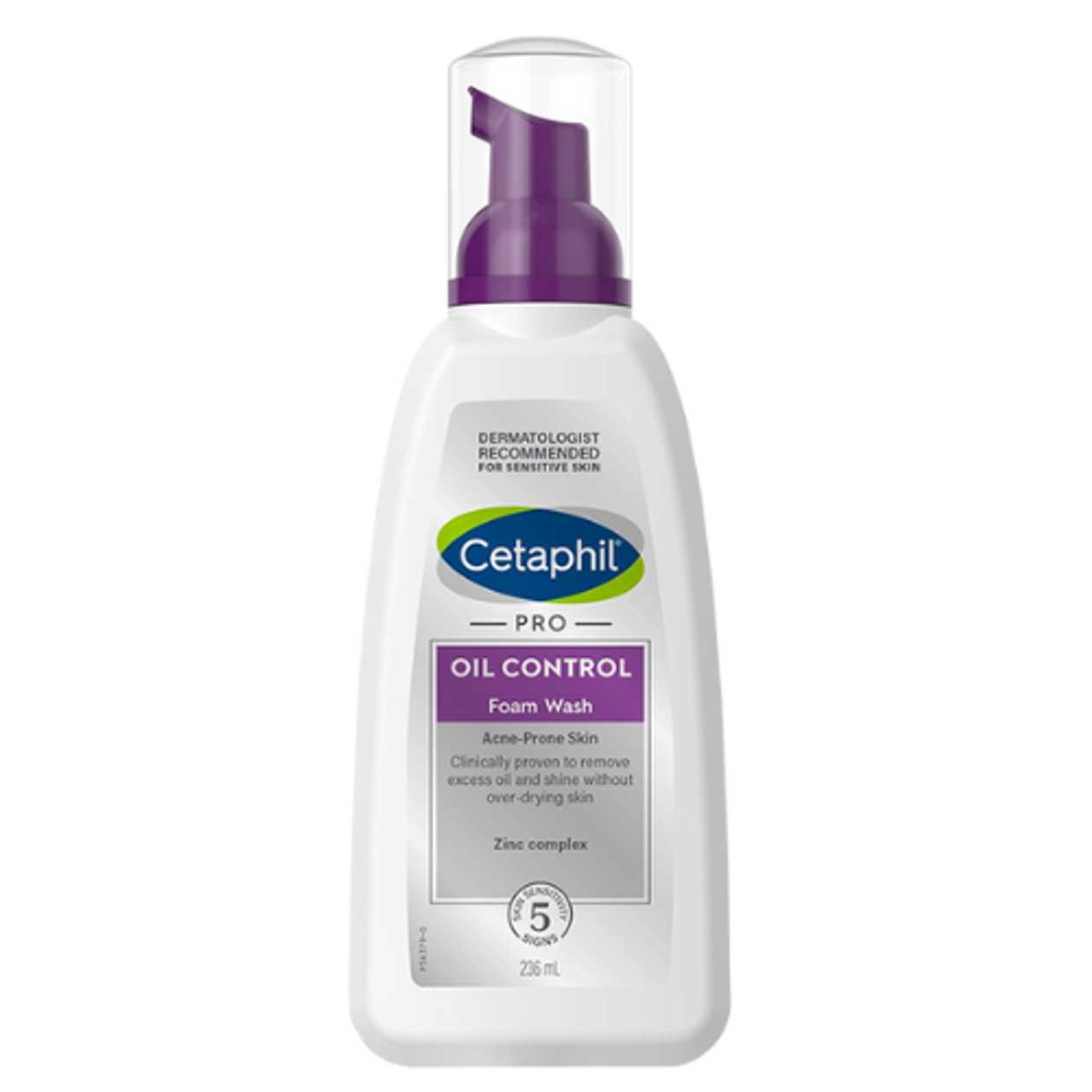 Cetaphil - PRO Acne/PRO Oil Control Facial Foam Cleanser for Oily/Acne-Prone Skin 235ml 6668/9249
