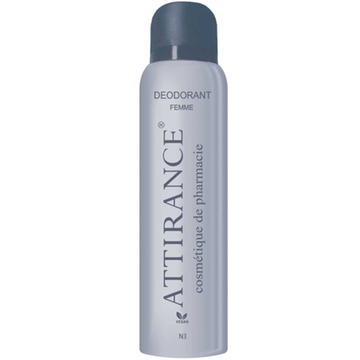 Atiransi - Vegan Deodorant Spray N3 for Women, Water Bamboo and Cedar 150ml 0174