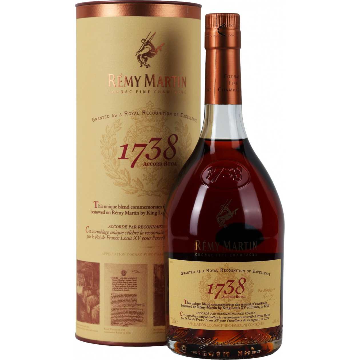 Cognac Rémy Martin 1738 Accord Royal