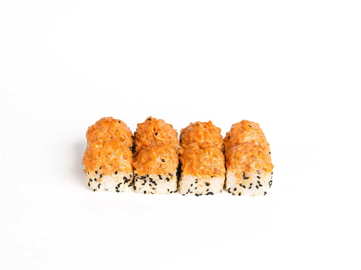 Chrumkavý losos teriyaki