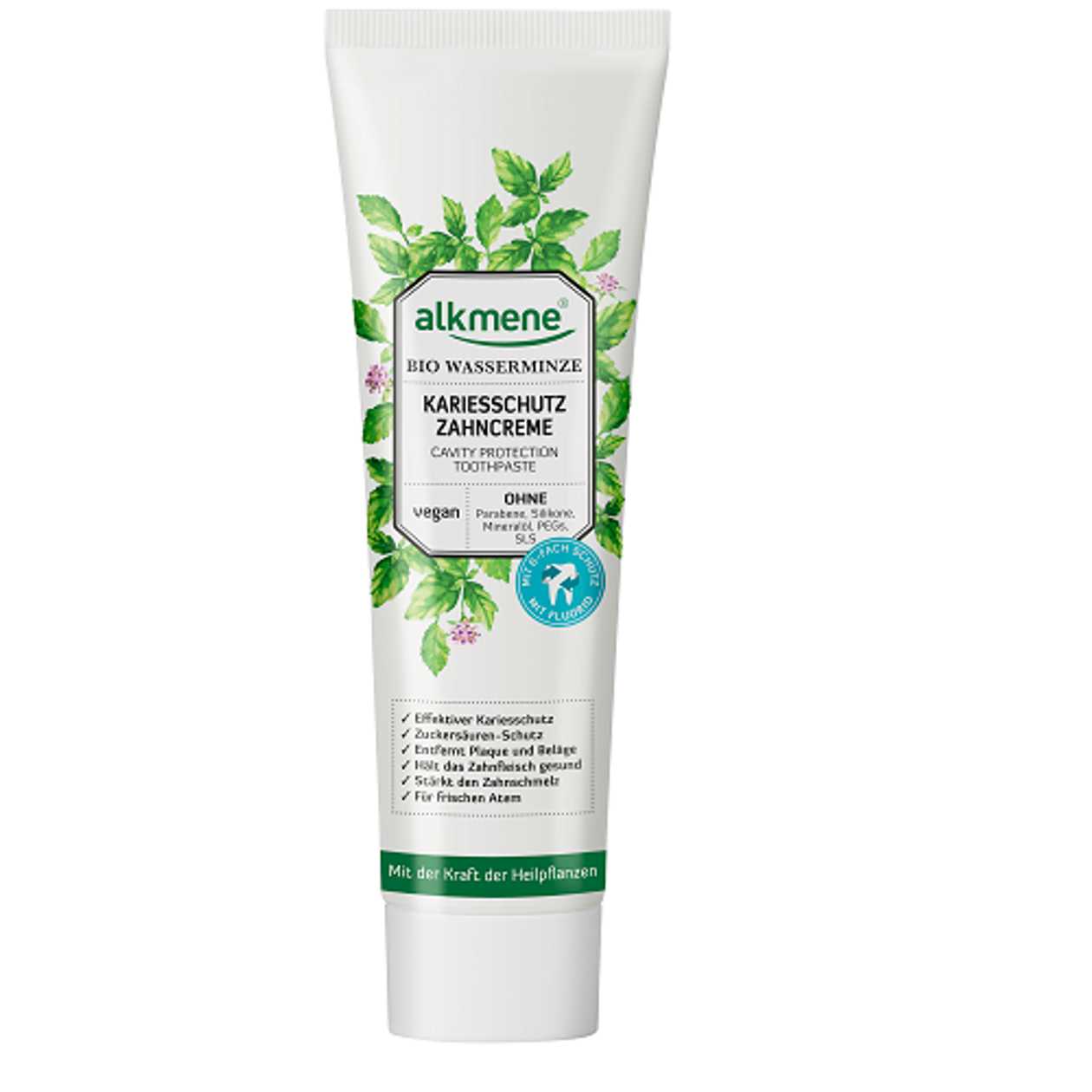 Alkmene - Toothpaste with Mint for Cavity Protection 100ml