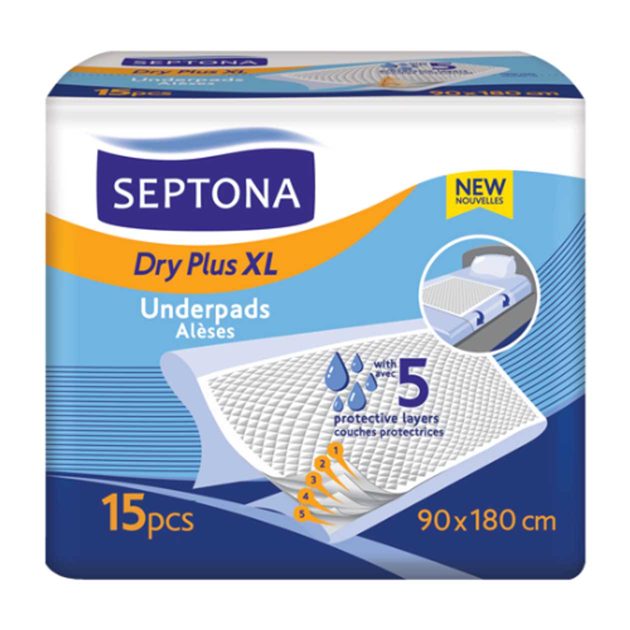 Bed Sheet Septona 90x180cm 0043/0259/0303 #15