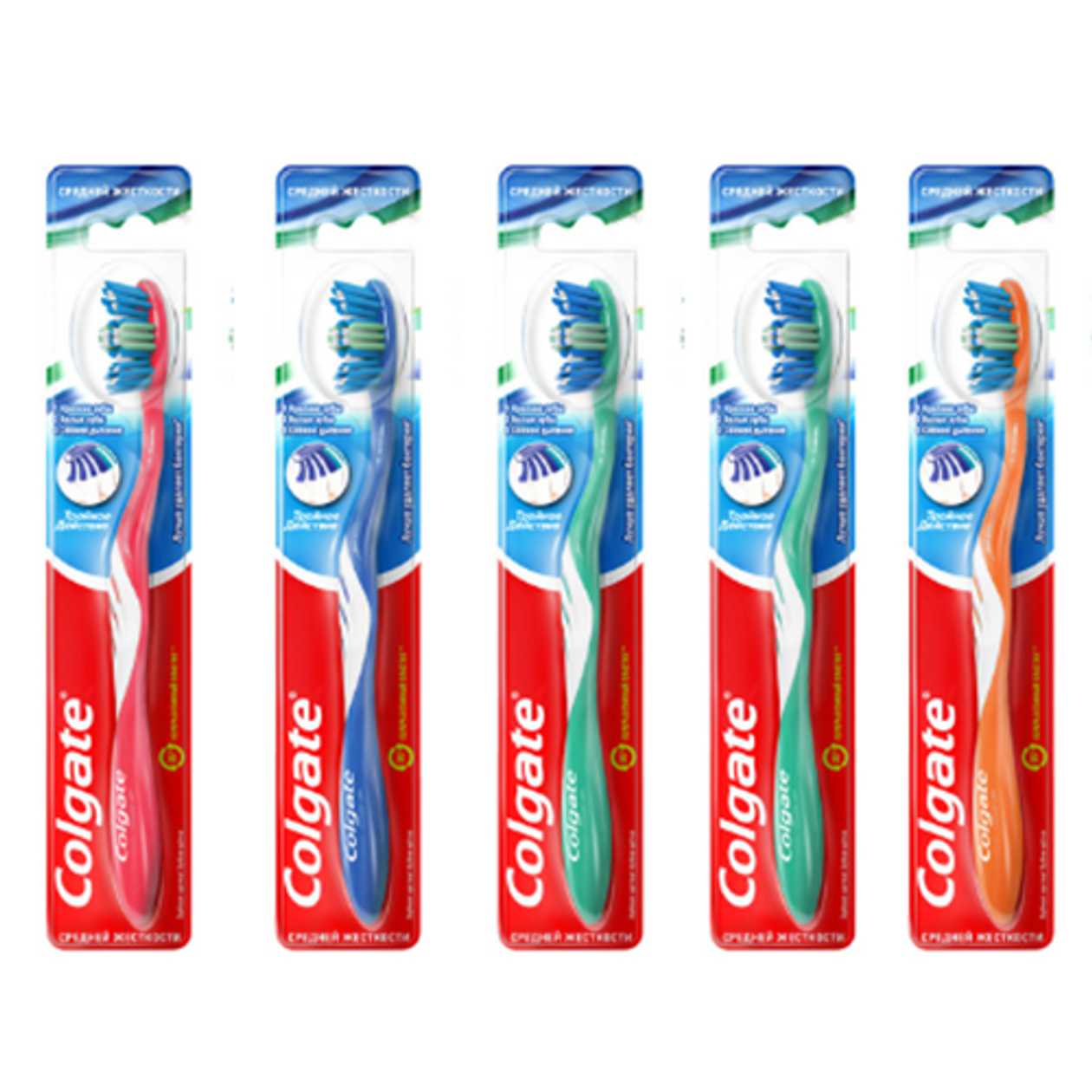 Colgate - Medium Triple Action Toothbrush 6920