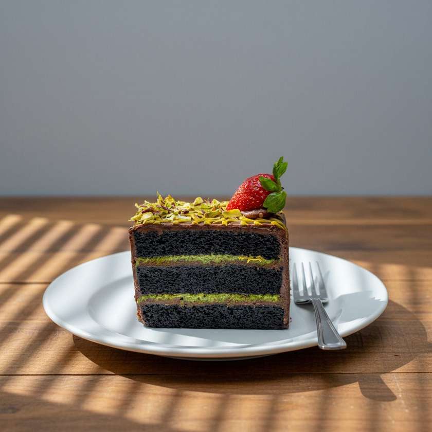 Dubai Chocolate slice