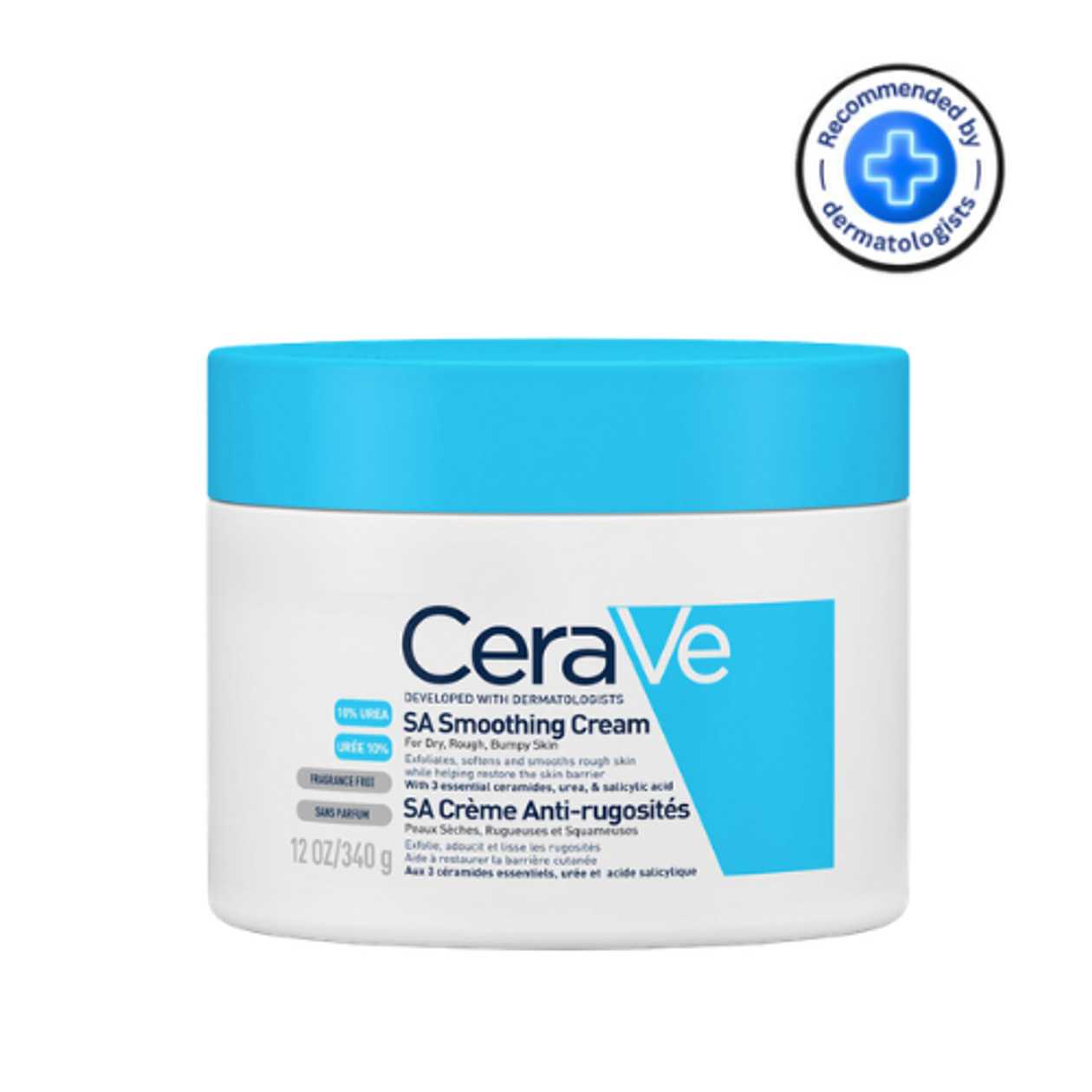 CeraVe SA Face/Body Cream for Dry/Rough/Uneven Skin 340g 4101