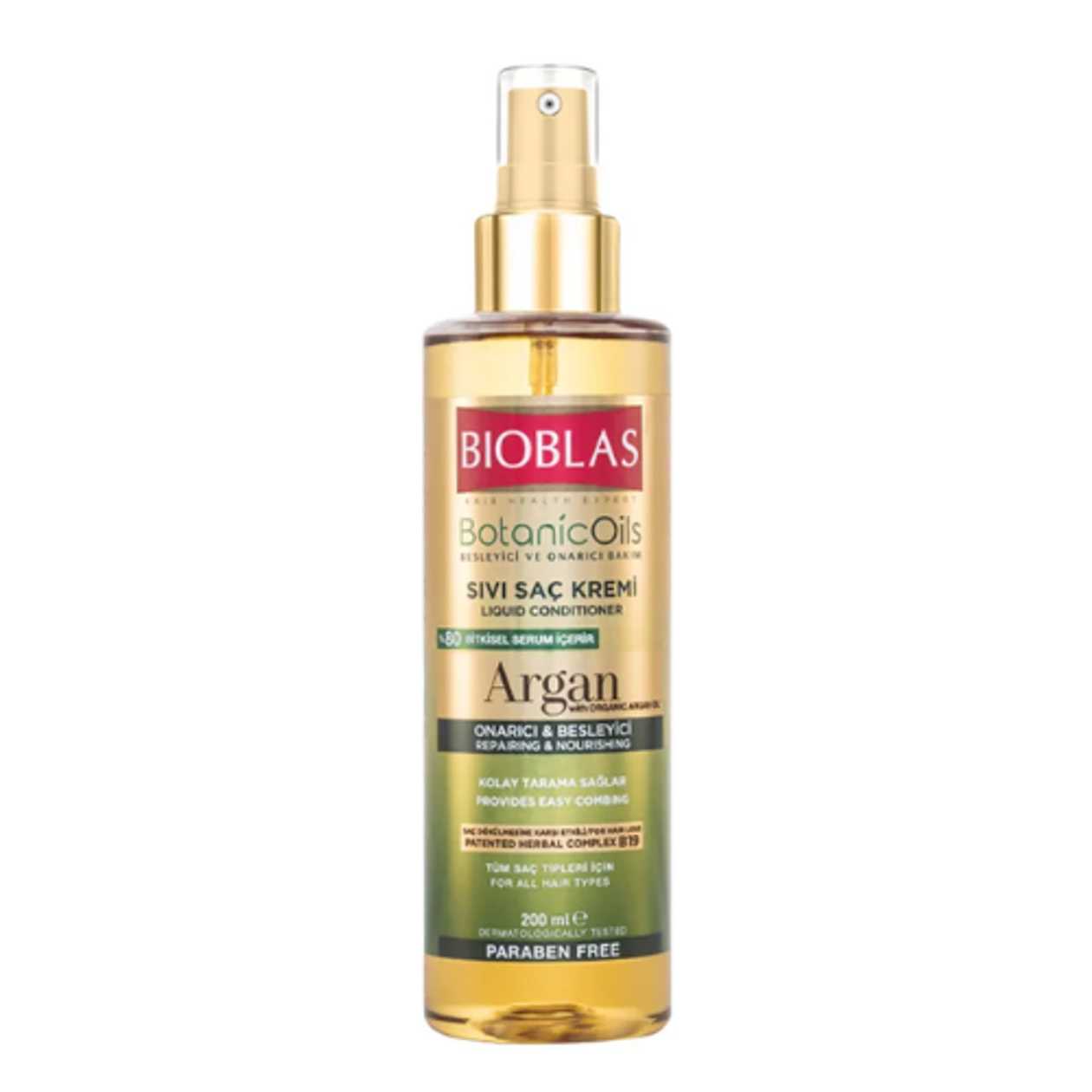 Bioblas - Liquid Argan Conditioner for Hair Loss Treatment, All Hair Types, 200ml 7432