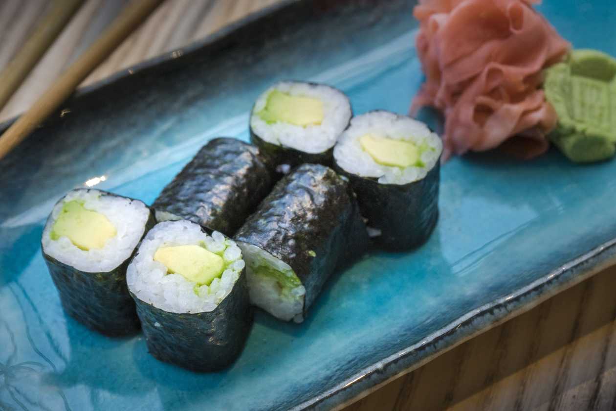 Vegan Hosomaki Avocado