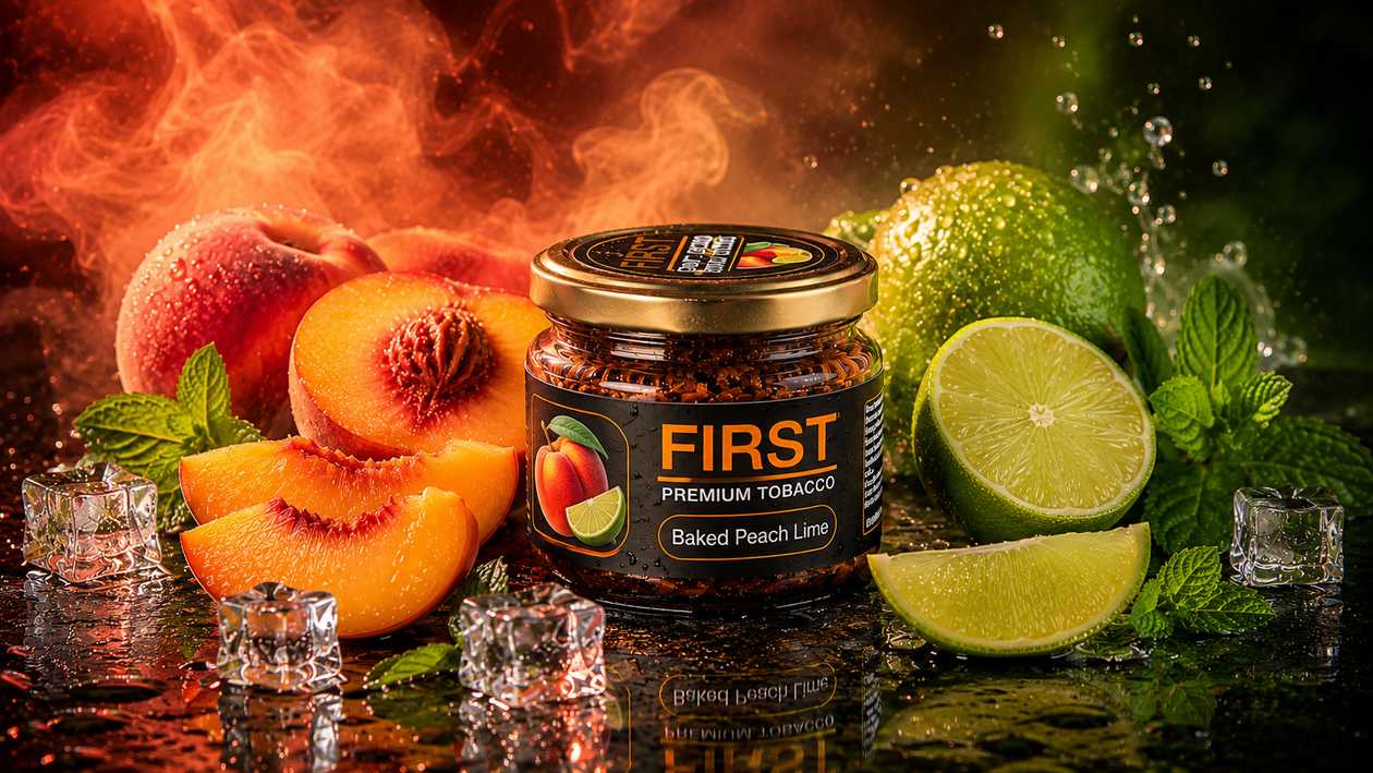 FİRST Tütün 250qr Baked Pecah Lime (Bişmiş Şaftalı )