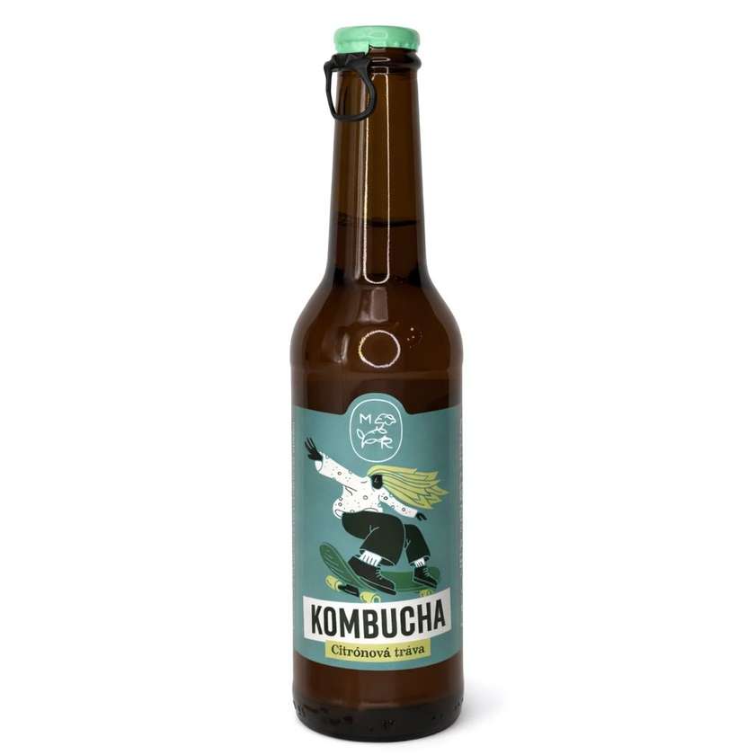 Kombucha citronova trava