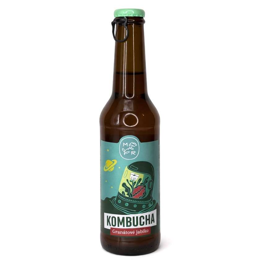 Kombucha granatove jablko