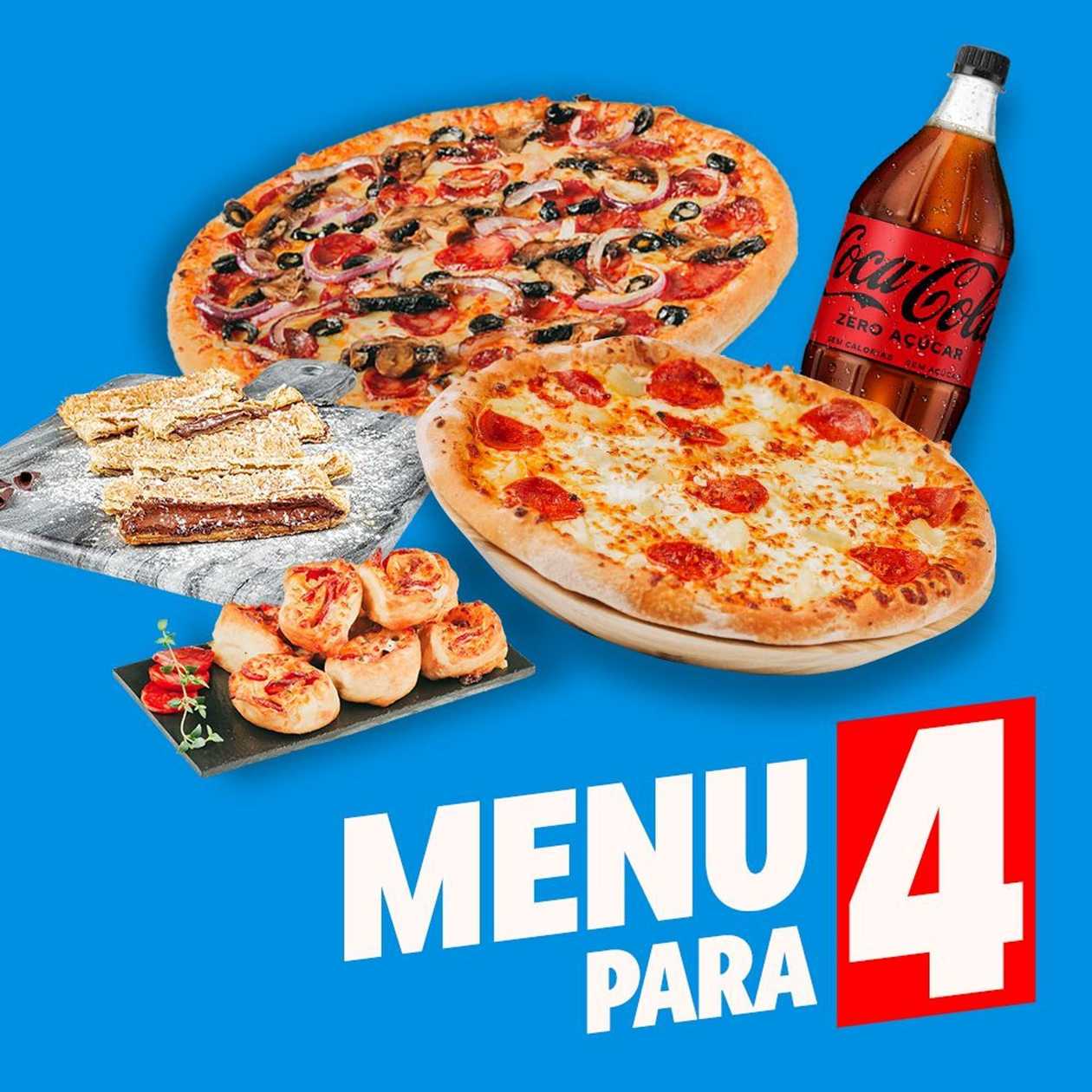 Menu Família XXL
