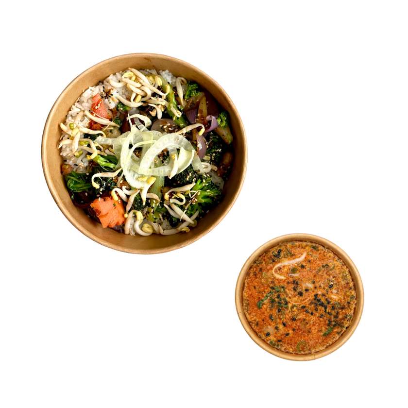 Laksa + Rice Bowl