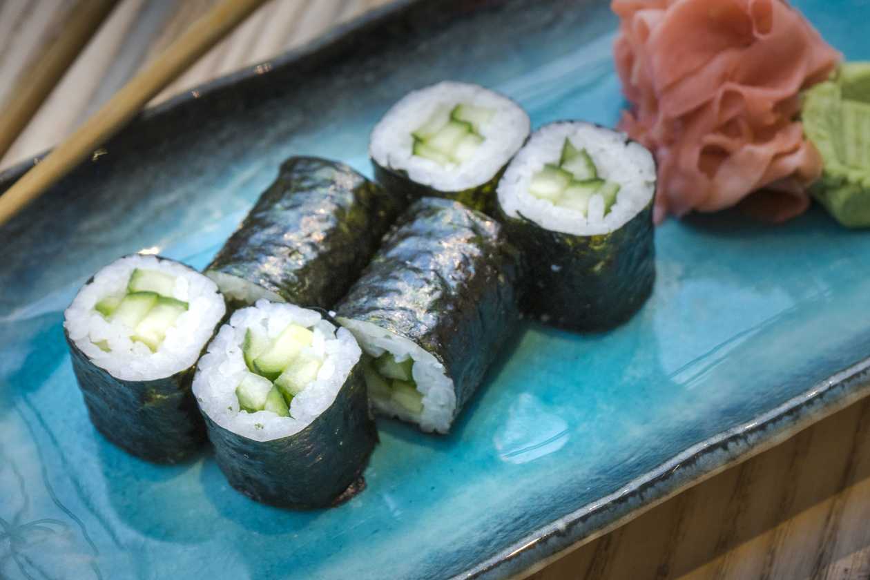 Vegan Cucumber Hosomaki