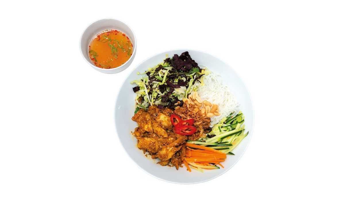 Bún cha - Gril. brav. mäso s jem. rezancami