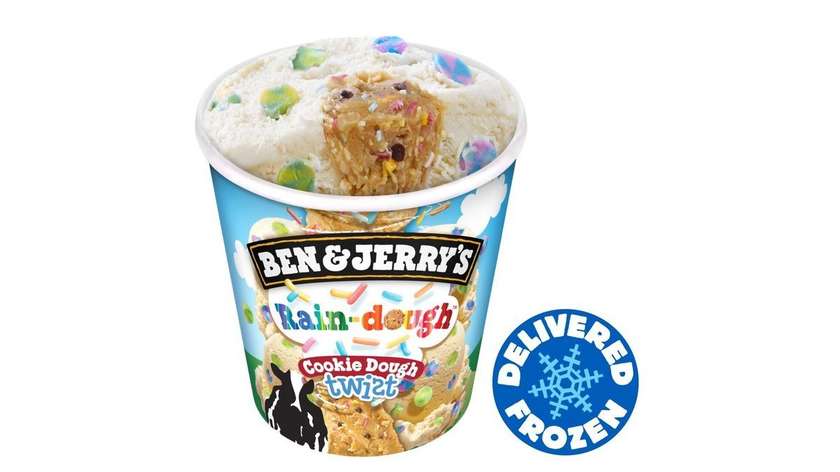 BEN & JERRY’S RAIN DOUGH 465 ML