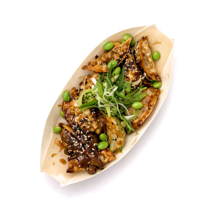 Gyoza crunchy