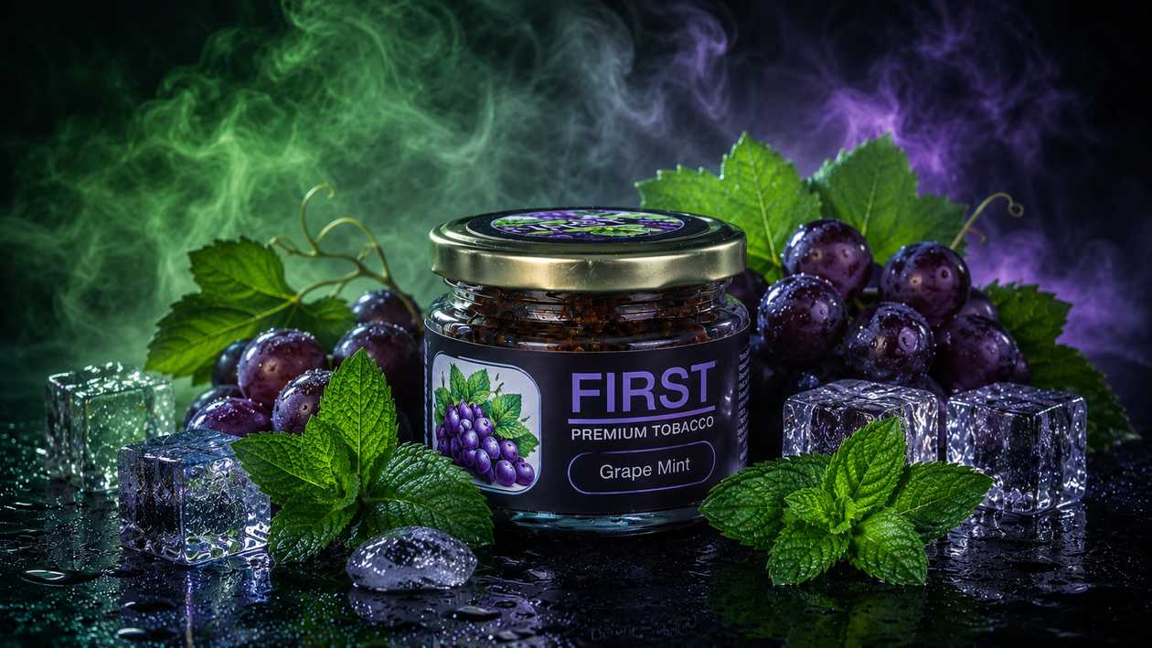 FİRST Tütün 250qr Grape Mint (Üzüm Nanə)